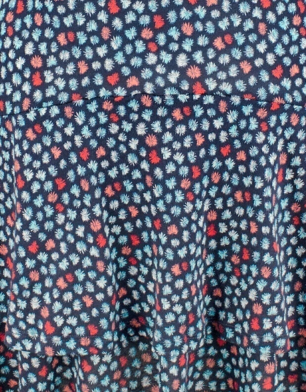 Abito smanicato Michael Kors donna palma girocollo balza a strati