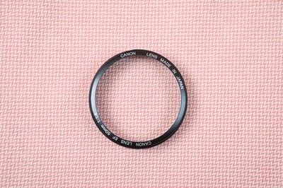 For Canon EF 50mm f/1.4 USM Lens Front Name Plate Barrel Repair Part YG9-0522