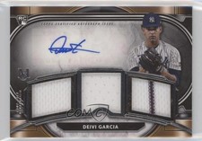 2021 Museum Collection Single-Player Triple Relic 236/249 Deivi Garcia Auto 01l2