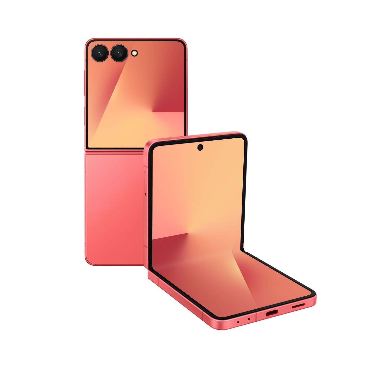 Samsung Galaxy Z Flip7 256GB 8GB Coral Red Android Smartphone