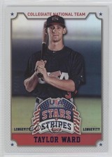 2015 Panini Stars and Stripes Longevity Parallel Sapphire 4/49 Taylor Ward lz7