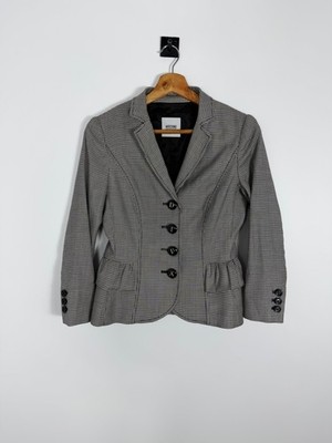 Moschino Cheap and Chic Women's Blazer Checked Button Jacket Size I40
