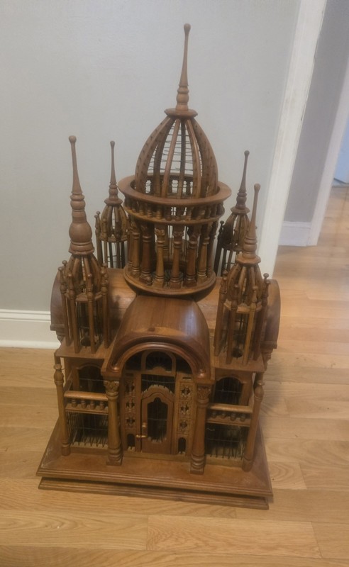 Victorian Rare Bird Cage Cathedral 
