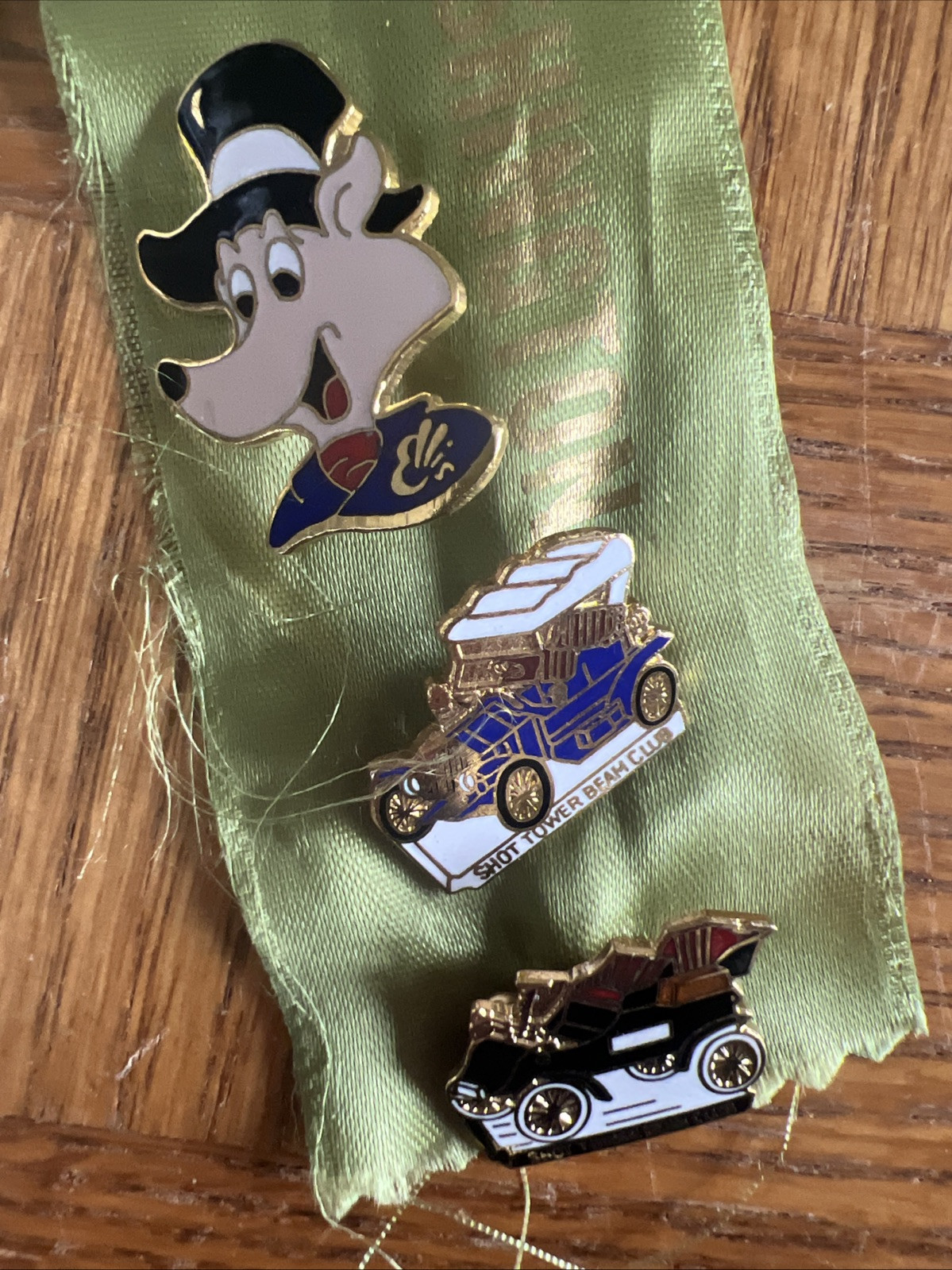 Vintage Jim Beam Club Pins