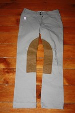 Tailored Sportsman Trophy Hunter Girls Tan Breeches Zip Front Size 12R