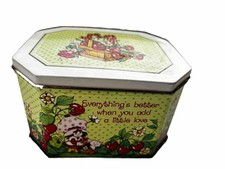 Vintage 1981 Strawberry Shortcake Tin By Amer...