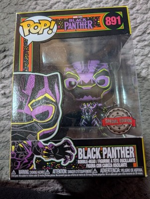 Funko Pop! Marvel - Black Panther #891 Black Panther Special Edition