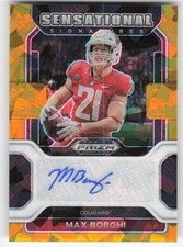 Max Borghi, 2023 Panini Chronicles Draft Picks, #SS-MBO, Washington State, AU