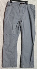 Ariat FR M4 Pants Men's 38x31 Gray Relaxed Boot Canvas CAT 2