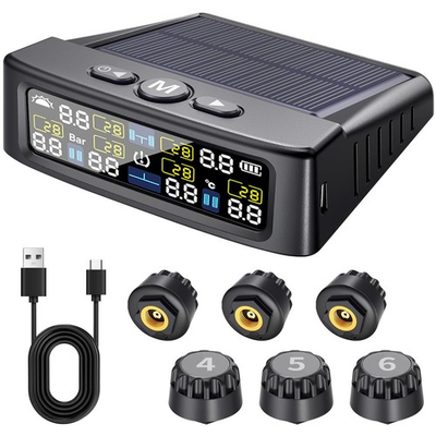 #ad RV Tire Pressure Monitoring System TPMS Monitor with 6... $65.97