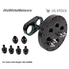 Fuel Pump Hanger For Singledual Walbro 255 460 39mm-40mm Pumps Adjustable Black
