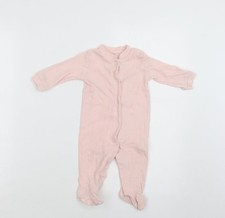 Baby UK Size 3-6 Months Chick Pea Pink Babygrow One-Piece