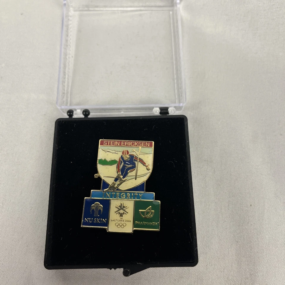 2002 Salt lake Olympic Sport Pin Skiing Stein Erickson - Image 2 of 2