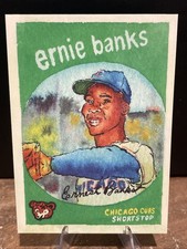 2025 Topps Shoebox Treasures By Andy Friedman Ernie Banks #44 Chicago Cubs