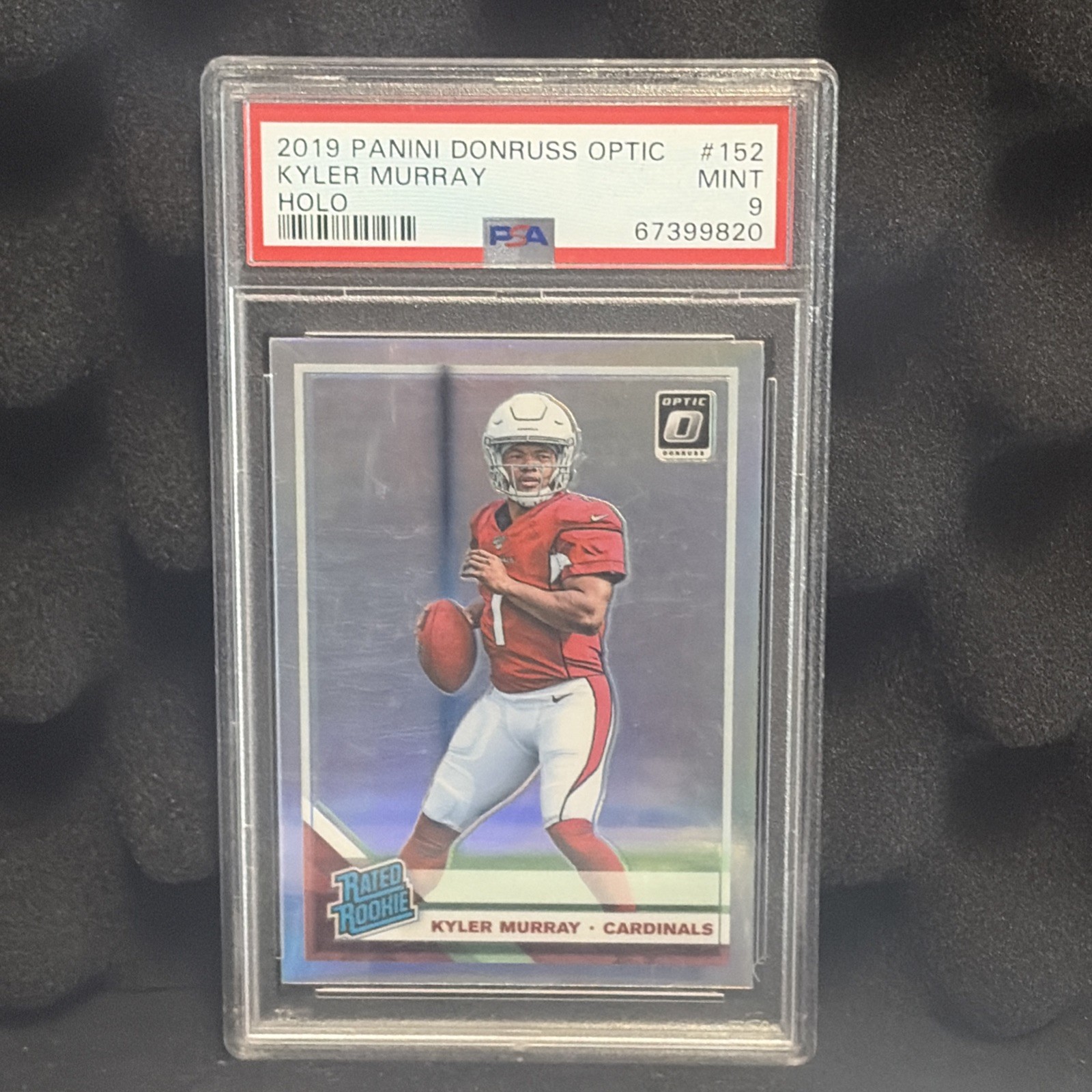 Kyler Murray Panini Donruss Optic #152 Holo