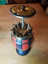 KEIWA Zigarettenspender mit Spieluhr, 50er/60er Jahre