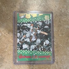 Panini 2025 Donruss Insert Super Bowl LIX Champions Philadelphia Eagles NFL Card