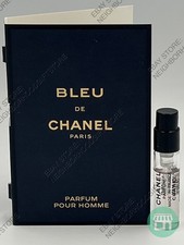 Chanel Bleu De Chanel PARFUM POUR HOMME Spray Men 0.05 oz.Travel Size NEW