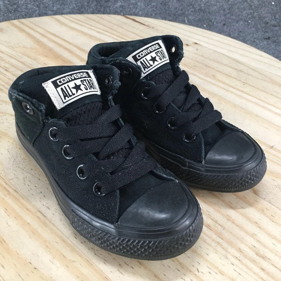 Zapatillas Converse Shoes Junior 12 Chuck Taylor All-Star Axel Mid negras 645226F Foto 3 de 4