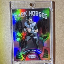 2022 Panini Certified Dark Horses Trevor Lawrence Mirror Pink #DH-1 /199 Jaguars