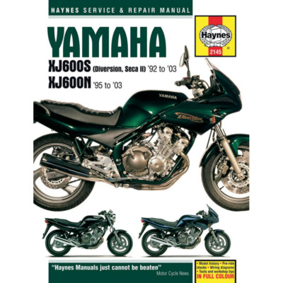 HAYNES Repair Manual - Yamaha XJ600S Diversion & Seca II (92