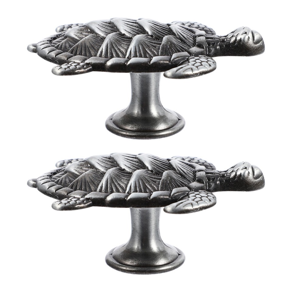 2pcs Furniture Knobs Kitchen Knobs Turtle Drawer Pulls