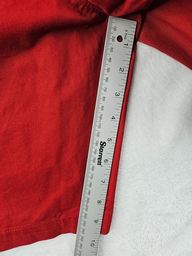 Eddie Bauer Womens Red Stretch Chino Shorts Size UK 16 - Picture 13 of 20