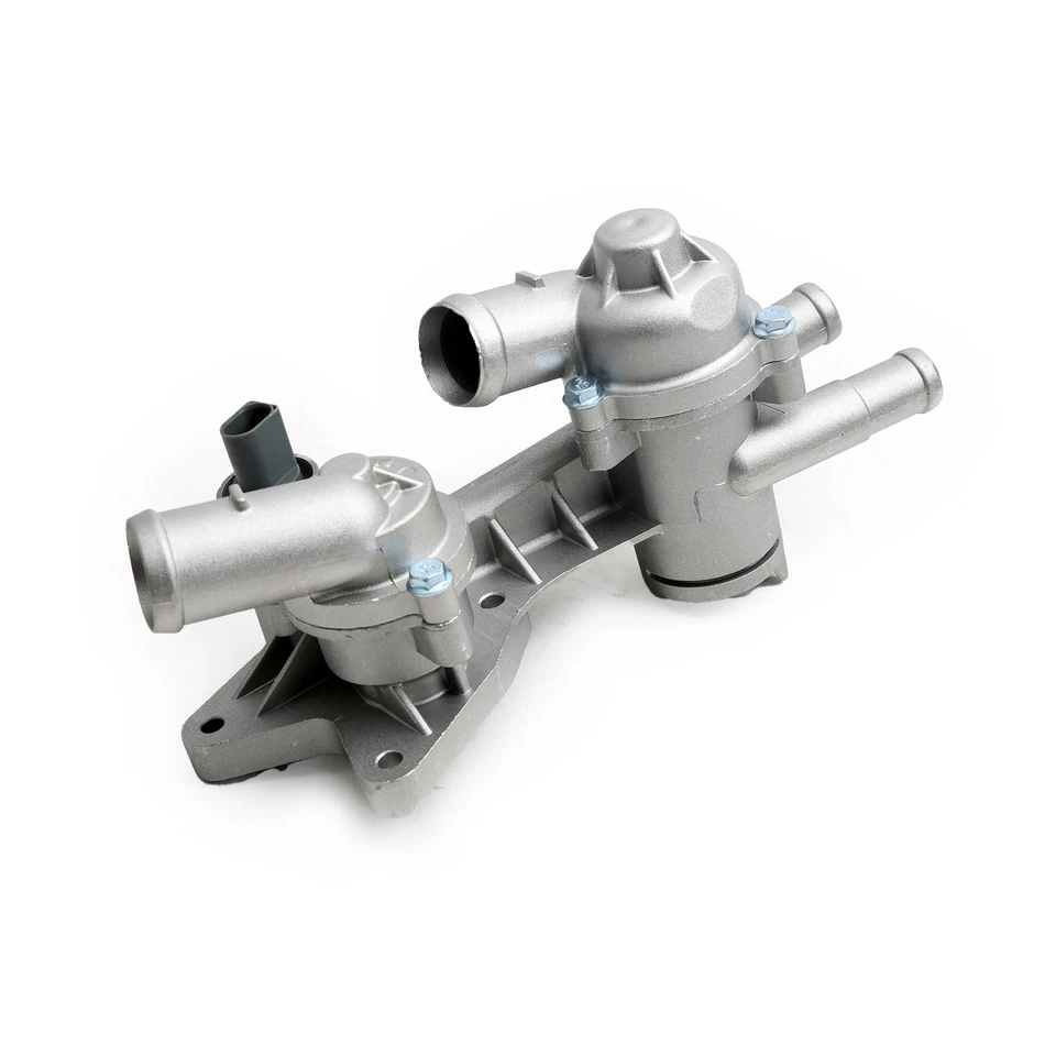 CARCASA REGULADOR REFRIGERANTE ALUMINIO APTO PARA VW JETTA POLO SEAT IBIZA 03C121111AM Foto 2 de 4