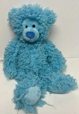 Gund 18" Fluffy Candee Fluff Aqua Drop Teddy Bear Plush 4034219 Turquoise Blue