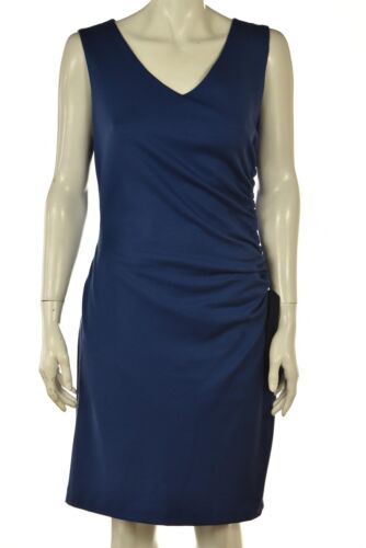 NEW Amy Matto Womens Dress Size 6 Blue Sleeveless… - image 1