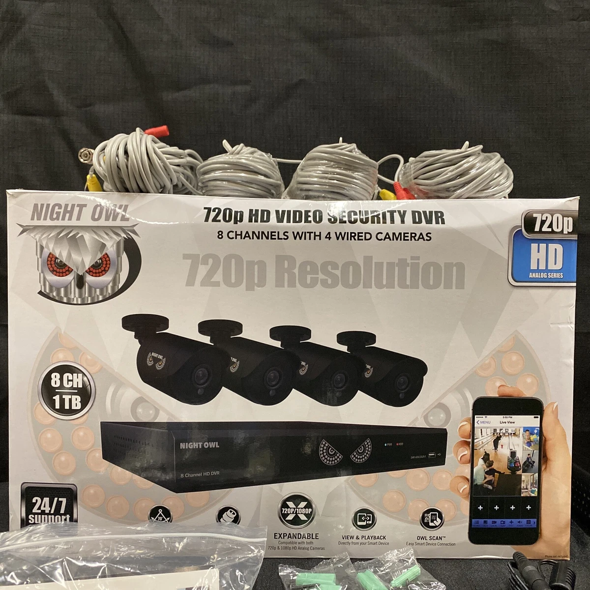 Night owl 720p security deals system