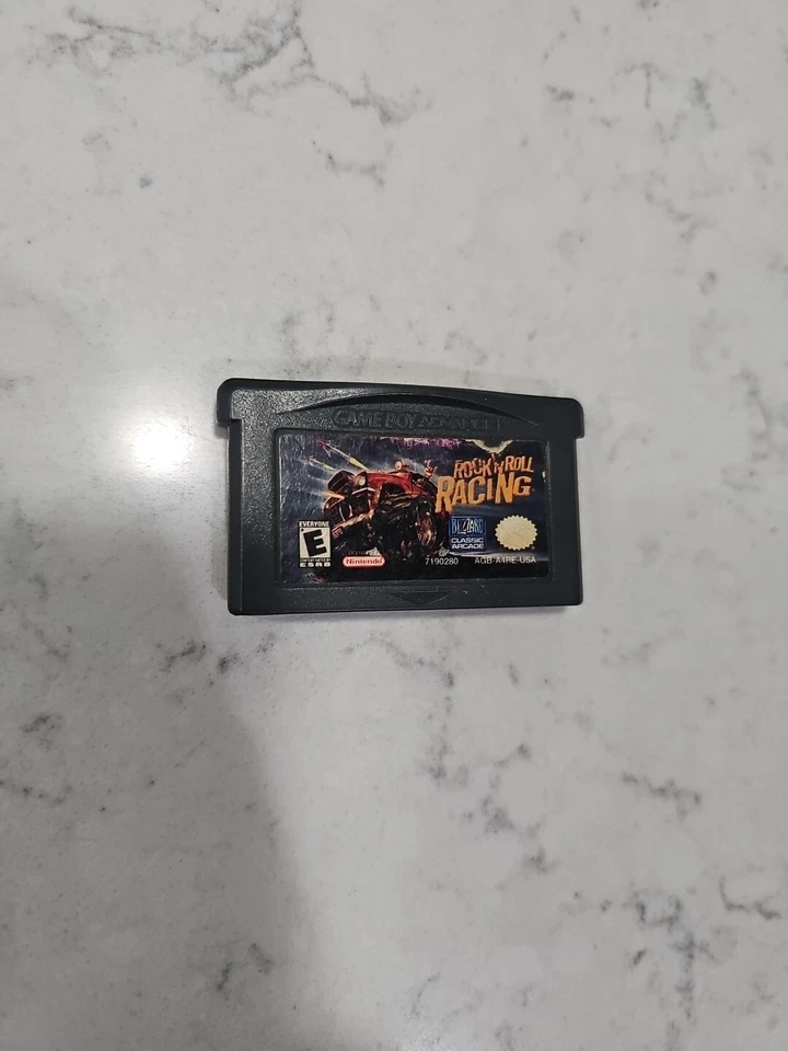 Carro Rock 'n Roll Racing (Nintendo Game Boy Advance, 2003) auténtico probado Foto 2 de 4