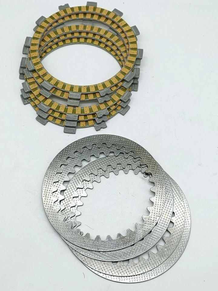 Kit de discos de placas de fricción de embrague para Suzuki DR125 SZ/SD/SE/SF/SH/SJ 1982-1994 Foto 3 de 4