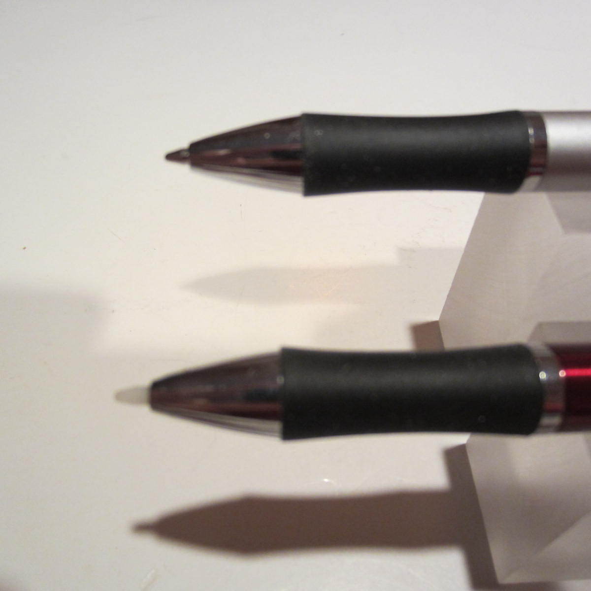 2 TERZETTI METAL PDA "2 in1" STYLUS SILVER BALLPOINT PEN-IDEAL FOR FEDEX/UPS