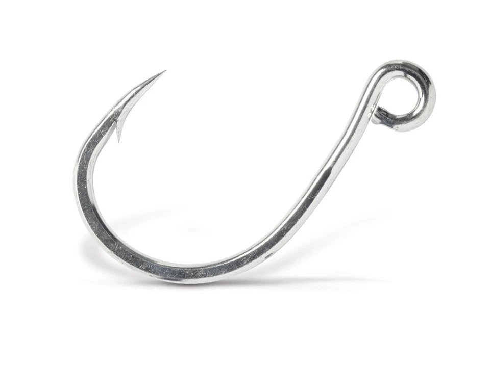 VMC 7266 Specimen Heavy Duty Inline Large Eye Single Lure Hook - Choose Size BRA - Image 2 of 2