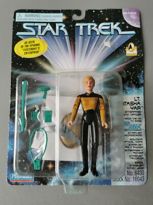 5'' TNG Playmates TASHA YAR YESTERDAY`S ENTERPRISE ORIGINAL lim1701 Exemplare OVP