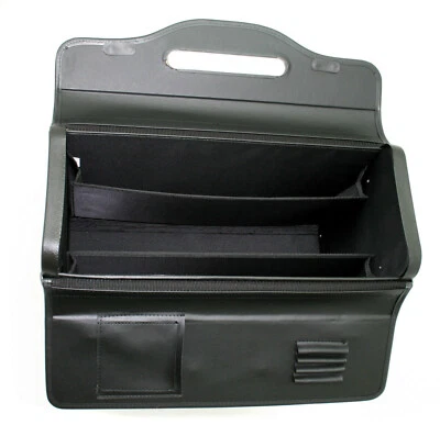 Pilotenkoffer Aktenkoffer Dokumenten Koffer 49 cm groß Schwarz bei Bowatex