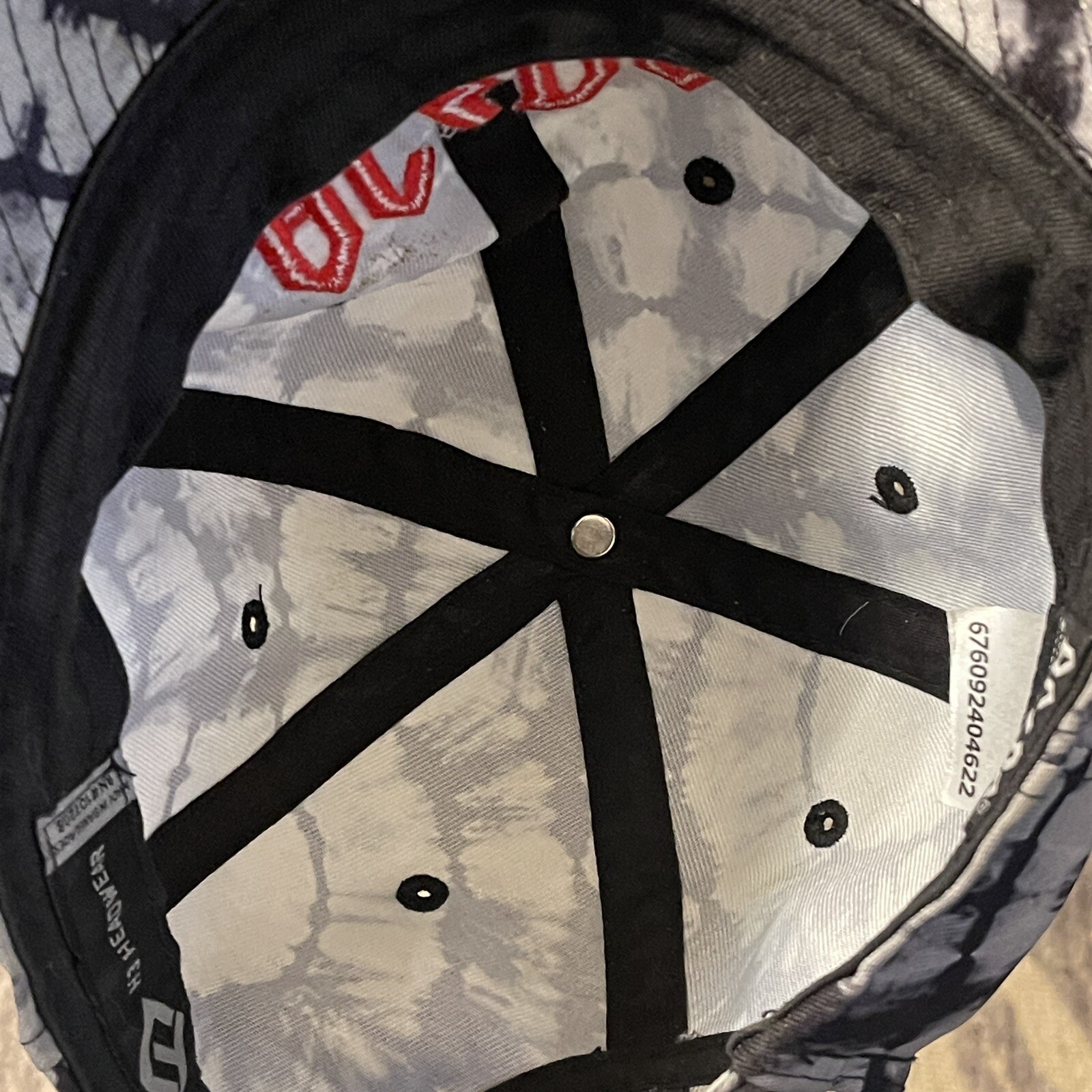 AC/DC Hat Baseball Cap Adjustable StrapBack Gray … - image 7