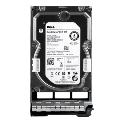 Dell 4TB 3.5'' 7.2K SAS SED 6G Hard Drive 1C2270-251 ST4000NM0063