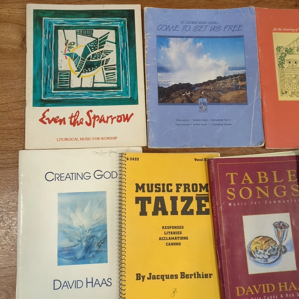 Praise Worship Liturgical Communion Christian Music Books Lot Of 14 - Image 2 of 4