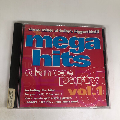 Mega Hits Dance Party Volume 1  (CD)