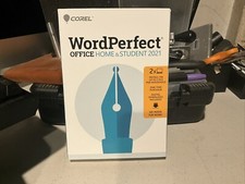 Wordperfect Office Home  Student 2021  Office Suite. 2 Installs 