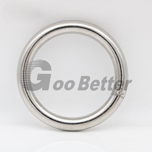 Rundringe Edelstahl VA Poliert Rund Ring O Ring Ringe 20/30/40/50/60/80/100mm - Picture 2 of 27