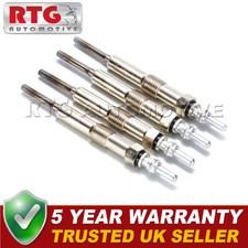 4x Diesel Heater Glow Plugs Fits Nissan Qashqai (Mk2) 1.5 dCi