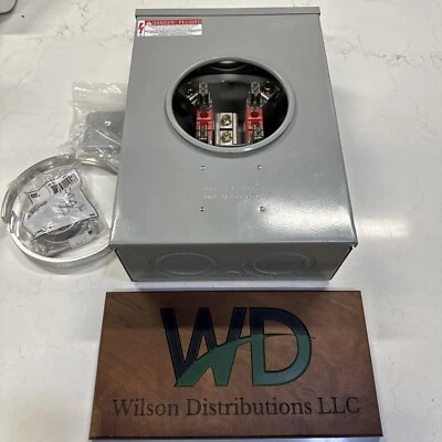 Mil bank 200 Amp 600Volt Meter Socket OH/UG U-200 - image 1 of 4