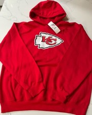 Kansas City Chiefs Men  s Hoodie Large Retails For 85