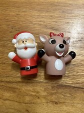 Rashti Rudolph Finger Puppets Santa Claus Rudolph Clarice Christmas