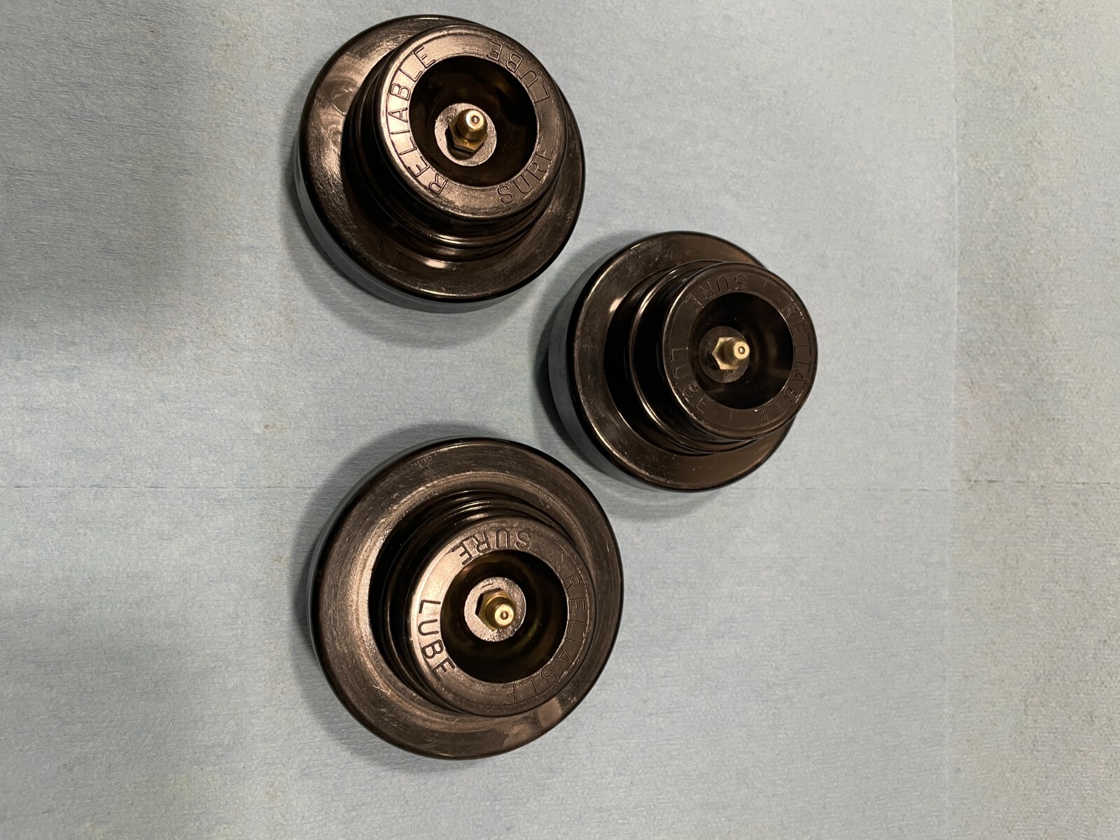 Sure Lube boat trailer axle grease cap with grease fitting Reliable