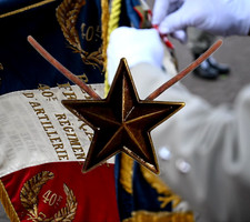 CITATION BRONZE - Etoile pour médaille ordonnance (Légion Etrangère & Armée)