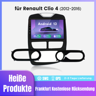 Für Renault Clio 4 2012-2016 Autoradio Android 13 GPS Navi CarPlay BT SWC 2+64G